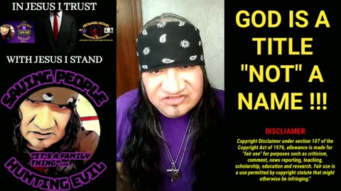 THE WORD "GOD" IS A TITLE , NOT A NAME! EXPOSING THE TRUTH!