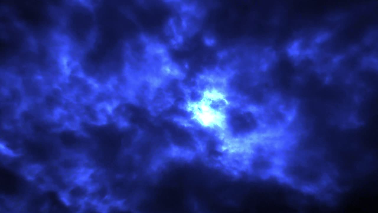 Moon behind clouds (cool temp edit)