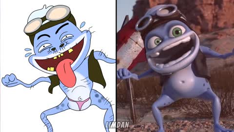 Funny Crazy Frog Tricky Drawing Meme Crazy Frog
