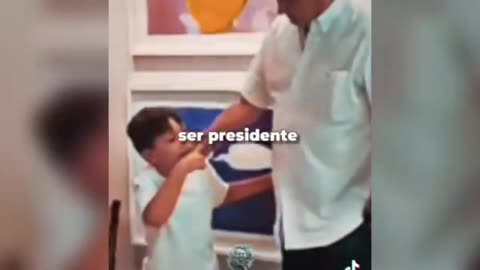 Bolsonaro ex presidente do Brasil amado por todos.