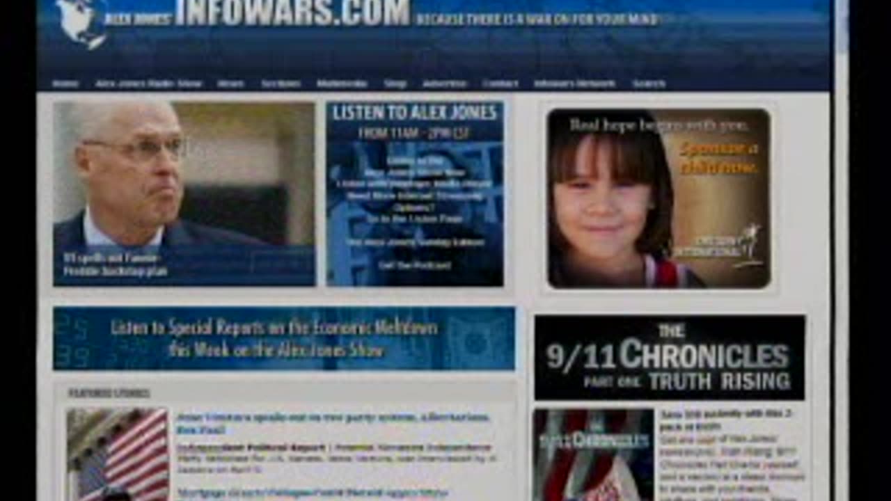 Alex Jones Show 7-14-2008 Part 1