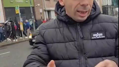 Hungarian and Polish lads living in Drogheda stand side by side with the Irish