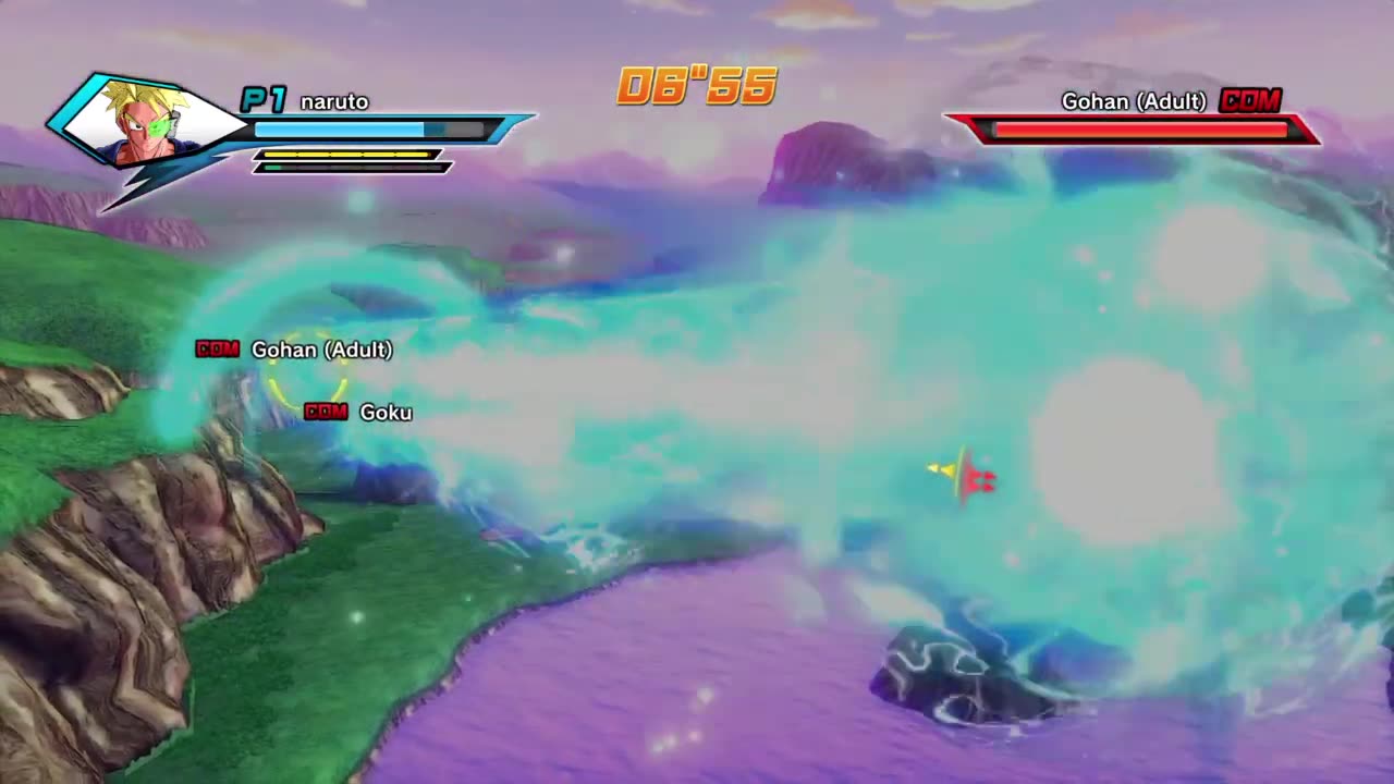 Dragon Ball Xenoverse Gameplay #anime #dragonballxenoverse #gameplay # fightscene