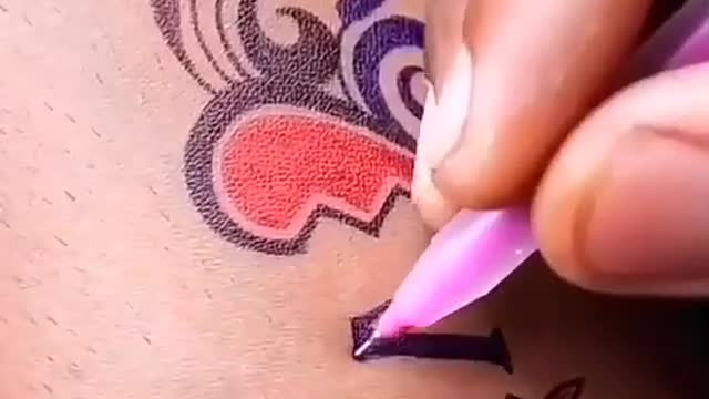 Drawing tattoos