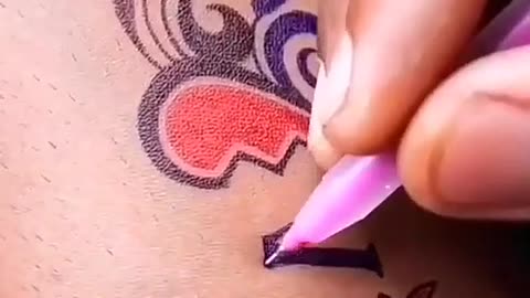 Drawing tattoos