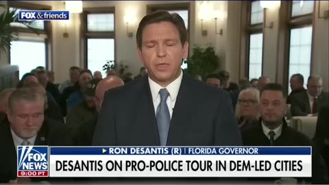 Ron DeSantis Left-wing policies have failed