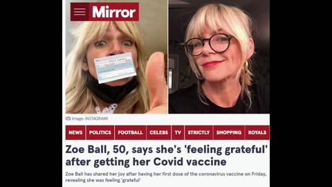 VACCINATED ZOE BALL REVEALS SHES SUFFERING FROM PAINFUL HEALTH CONDITION