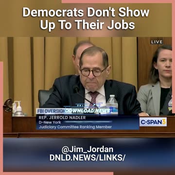 Jim Jordan: Jerry Nadler Can't Do His Job Properly - 7/12/23