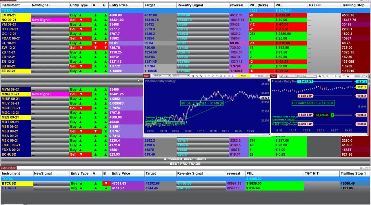 Ninja Trader 8 Advanced Automated Trading Software Swing trading, and scalping Friday's
