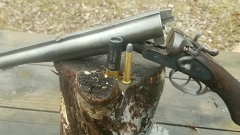 Shooting the 38/55 x 12 gauge cape gun