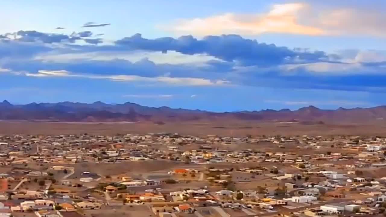 Sunset Havasu from up the hill