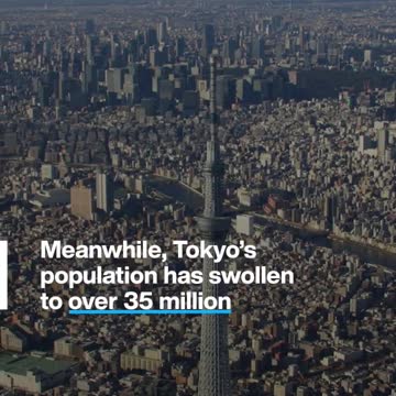 Japan is paying families $7,600 per child to move out of Tokyo