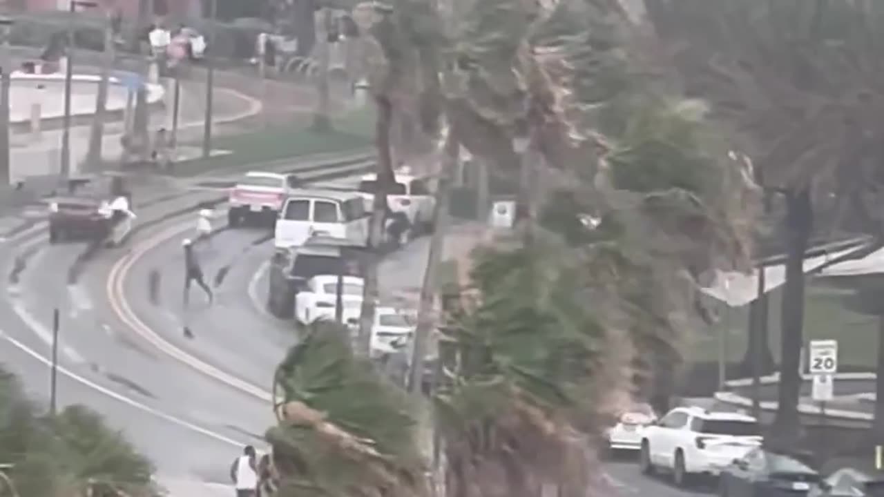 Capture Footage Ripping waterspout