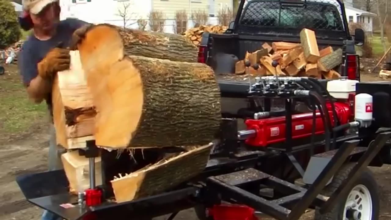 Amazing Dangerous firewood