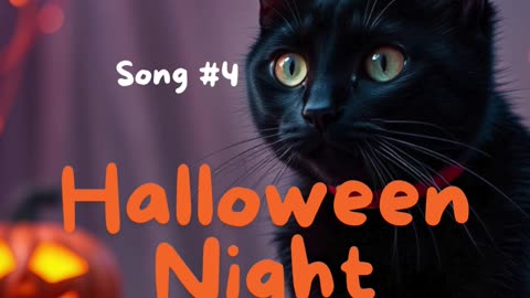 Halloween Night Party! (Song #4) #relaxing #backgroundmusic #halloween #ai