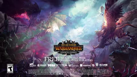 Total War: WARHAMMER III - Immortal Empires Launch Trailer 2023