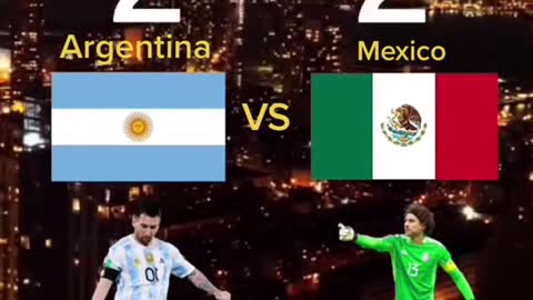 Argentina vs Mexico