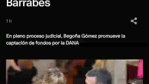 #BegoñaGómez promociona la captación de fondos para la DANA