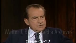 Richard Nixon's Warning of the Media Elitist Complex and its Power To Destroy