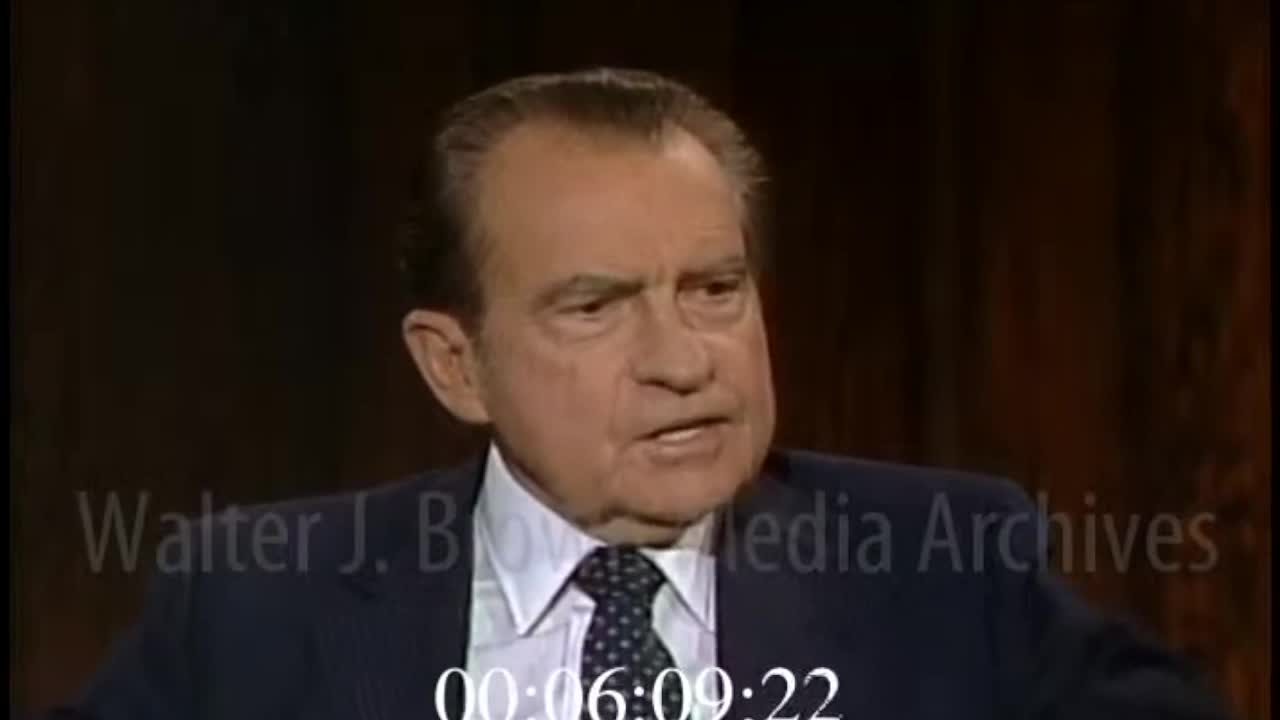 Richard Nixon's Warning of the Media Elitist Complex and its Power To Destroy