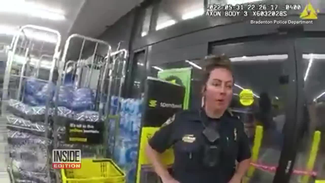 Giant Dog Refused to Leave Dollar Store