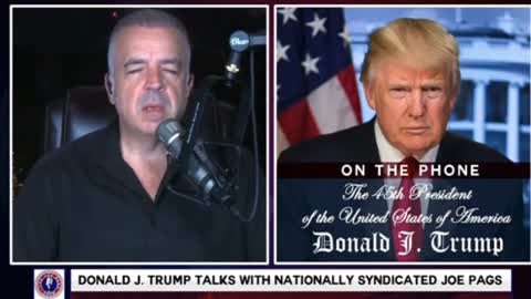 President Donald Trump Full Interview on Joe Pags