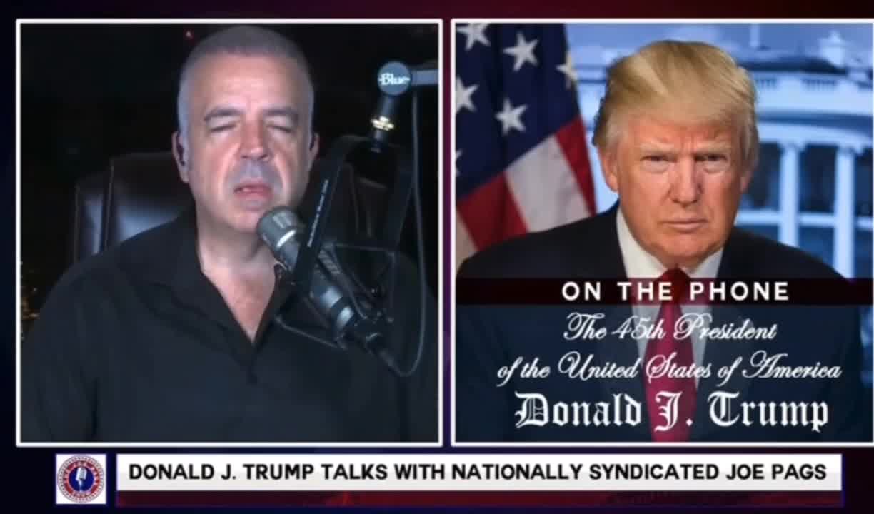 President Donald Trump Full Interview on Joe Pags