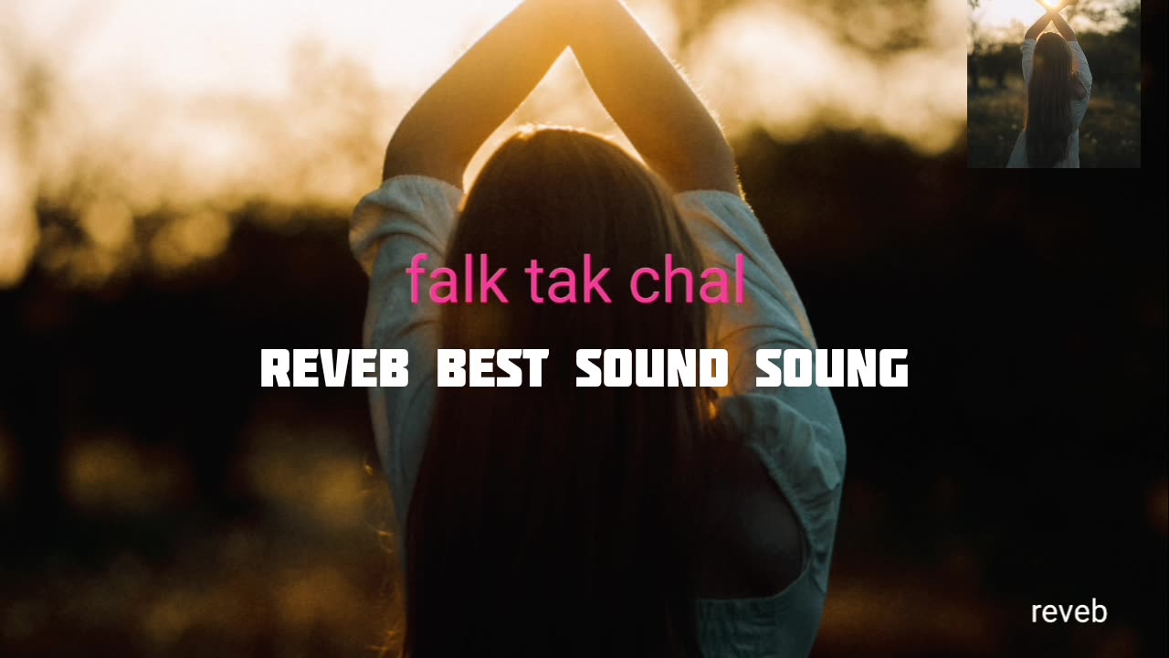 Falk tak chal sath mere lofi soung