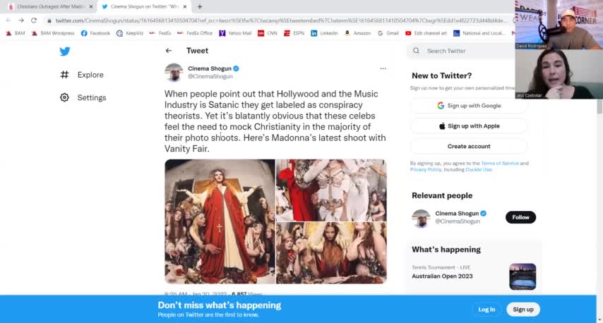THE VANITY FAIR MADONNA DECODE!