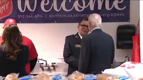 Biden: "I spent some time with the Secret Service in Poland and in Ukraine."