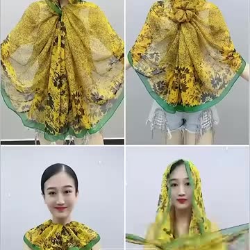 Hey folks its time for you to give your scarves another purpose