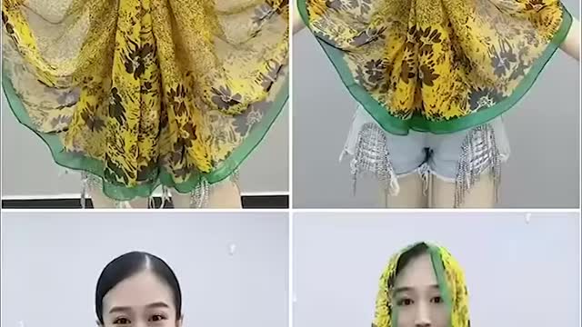Hey folks its time for you to give your scarves another purpose