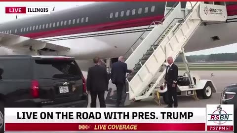 Live On the Road With President Trump. 🇺🇸