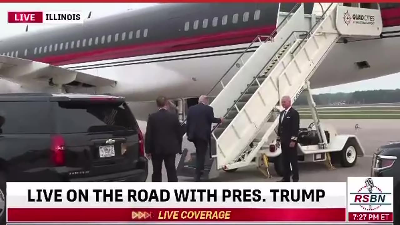Live On the Road With President Trump. 🇺🇸