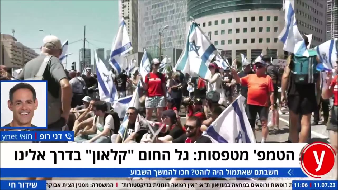 חדשות ליינט ניסו להפחיד את הציבור על גל חום כבד בשם קלאון ודני רופ בא והרס להם את כל ההצגה