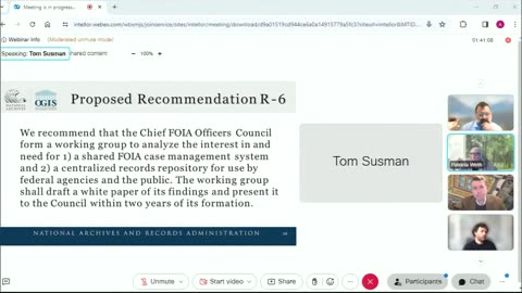 FOIA Advisory Committee Meeting April 4 2024