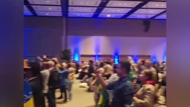 20221114 - Alexandre de Moraes sendo vaiado em palestra