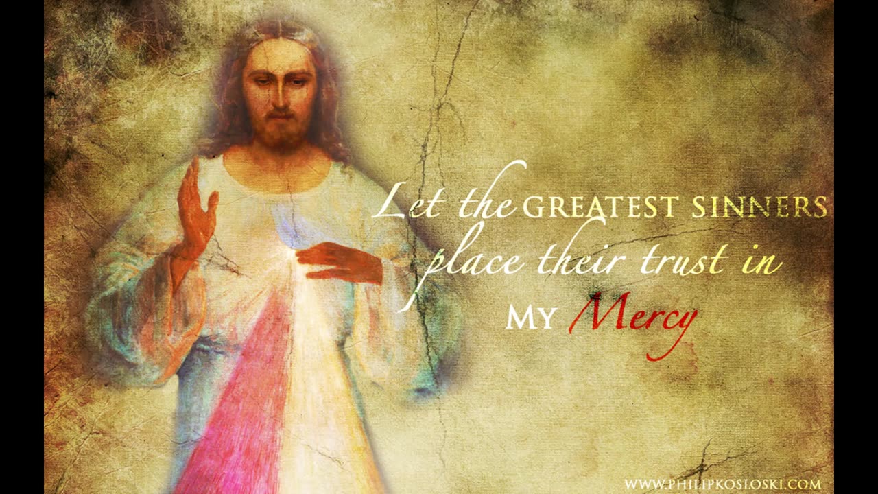 Divine Mercy Novena – Day 4 of 10 (Monday after Good Friday)