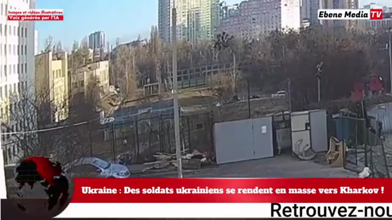 Victoire russe _ Des soldats ukrainiens se rendent en masse vers Kharkov