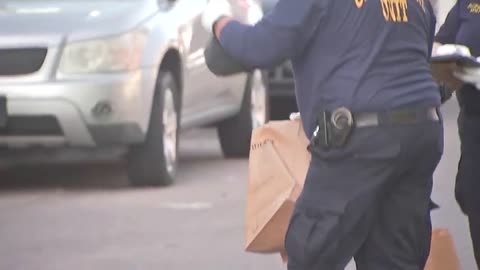 A man who was distributing political leaflets in support of politicians advocating for stricter gun