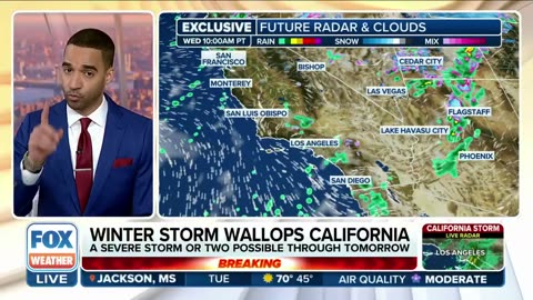California Faces Another Day Of Heavy Rain_ Dangerous Flooding From Atmospheric River