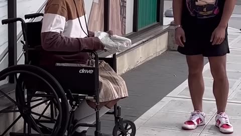 Disabled Homeless Man With Cancer Gets A HUGE Surprise