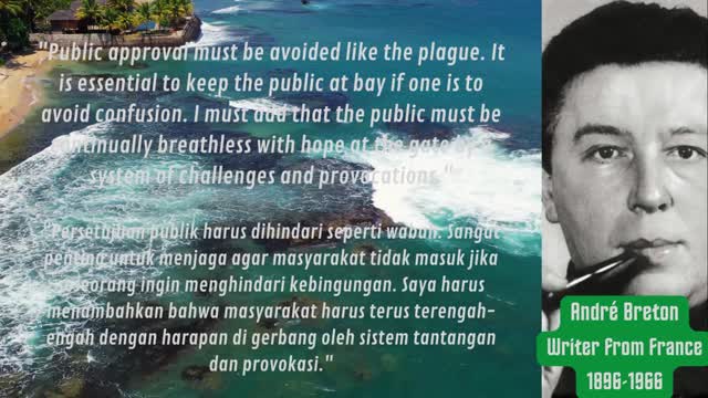 Kata Bijak *Andre Robert Breton* Ada titik Tertentu dari Pikiran !!!