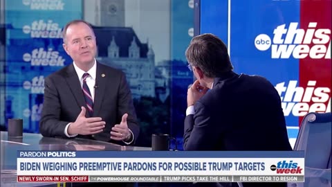 Adam Schiff Cries About Trump Pardoning January 6th Protesters