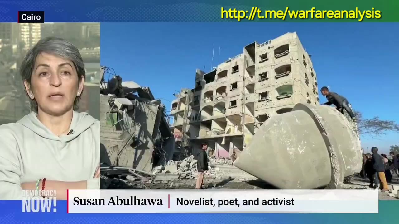 Susan Abulhawa on Genocide of Palestinians
