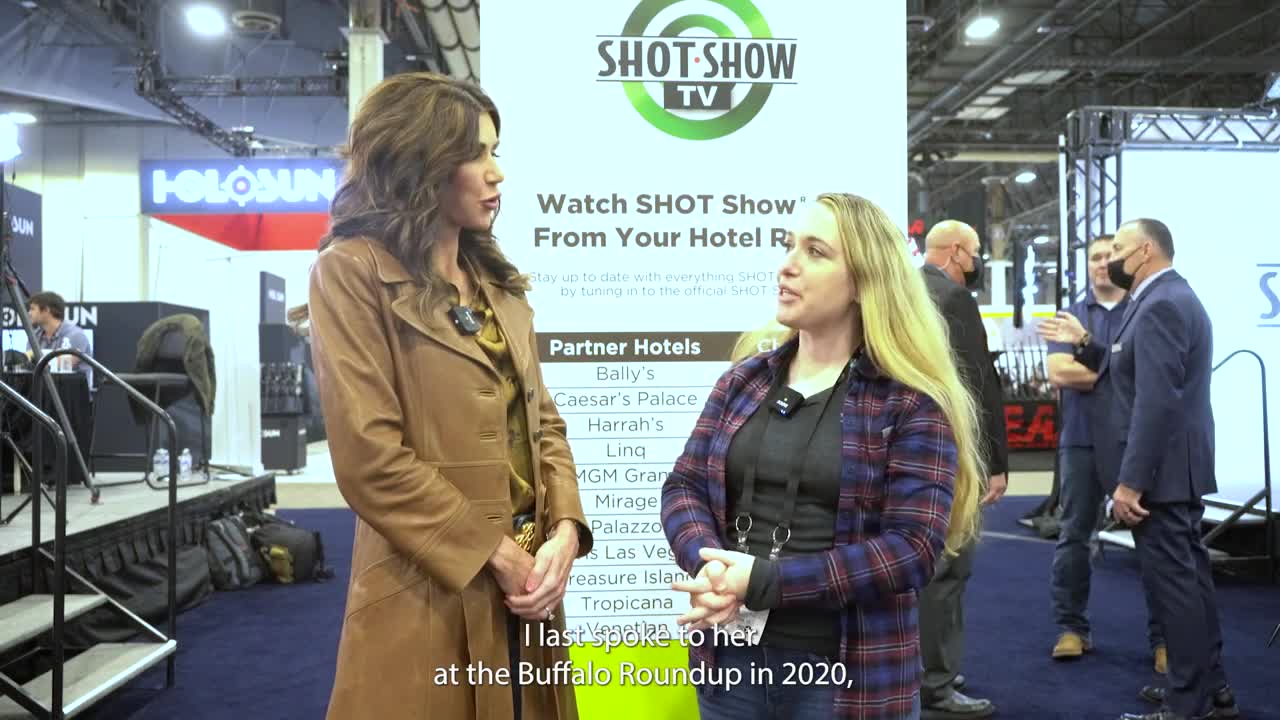 An Interview with Governor Kristi Noem at SHOT Show 2022