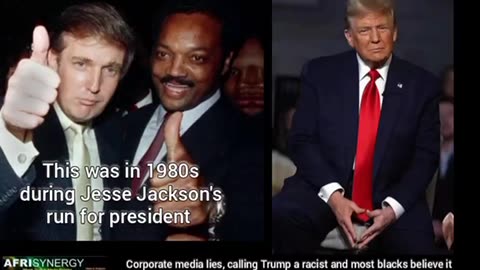 Trump Funded Me$$y Jackson 1984 Campaign