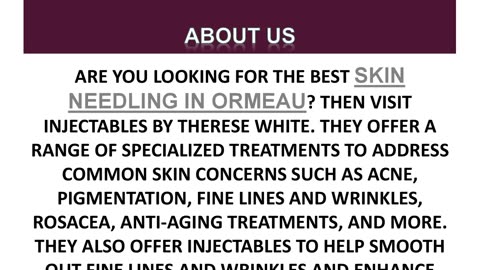 Best Skin Needling in Ormeau