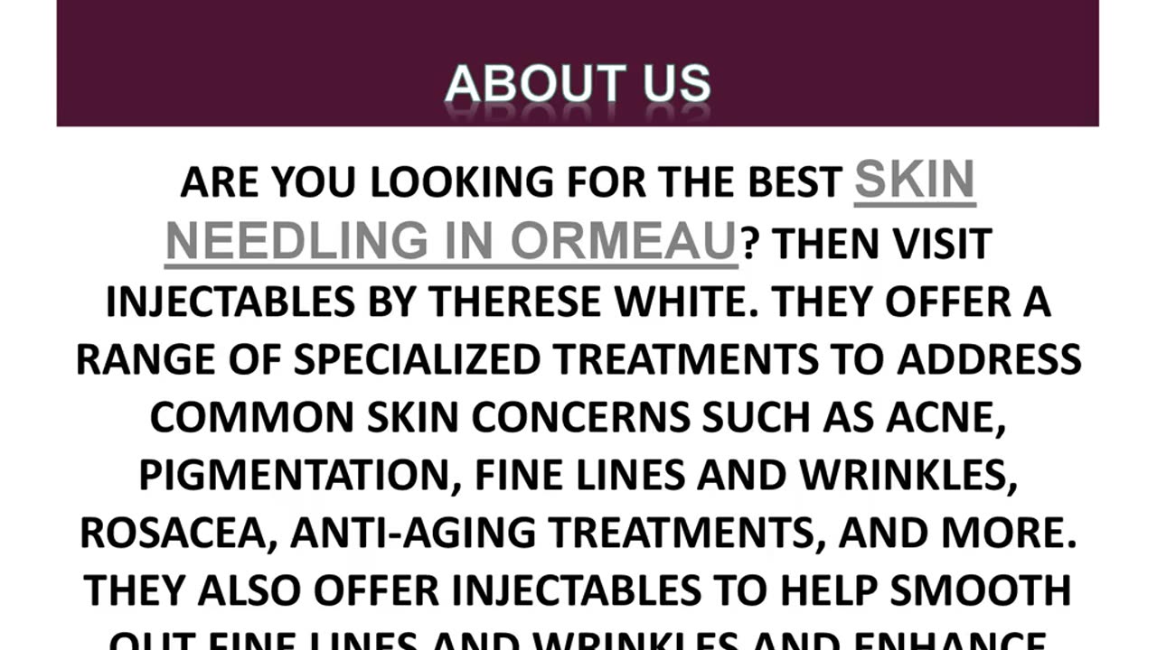 Best Skin Needling in Ormeau