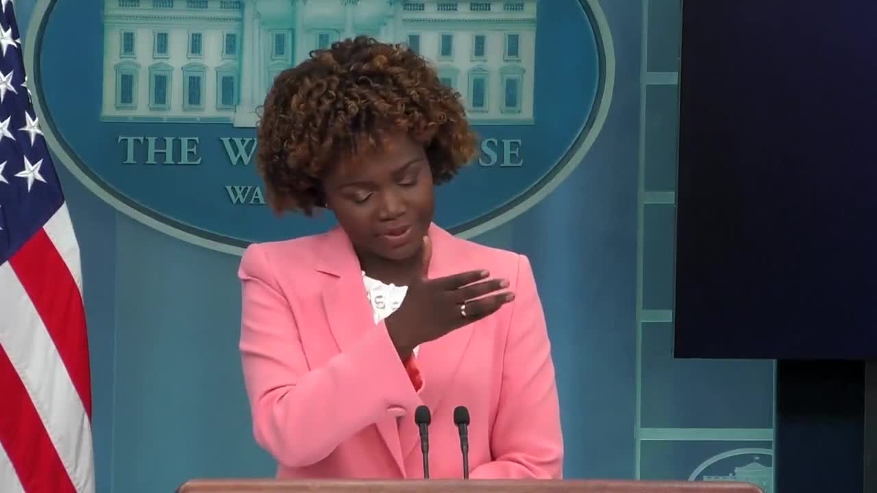 WH Press Briefing Goes Off The Rails As KJP Attempts To Cover Joe Biden's Obvious Cognitive Issues